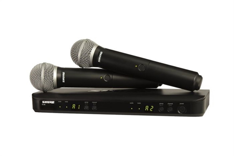 Picture of SHURE MICROPHONE BLX288/PG58 