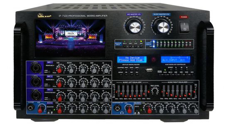 Picture of IDOLmain IP-7500 8000W Max Output Professional Digital Console Mixing Amplifier