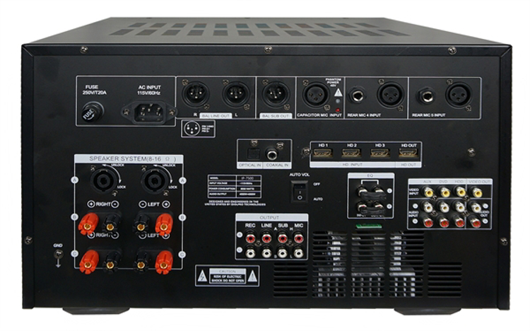 Picture of IDOLmain IP-7500 8000W Max Output Professional Digital Console Mixing Amplifier