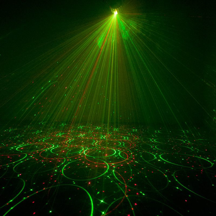 Picture of AMERICAN DJ MINI DEKKER LZR LED AND LAZER LIGHT