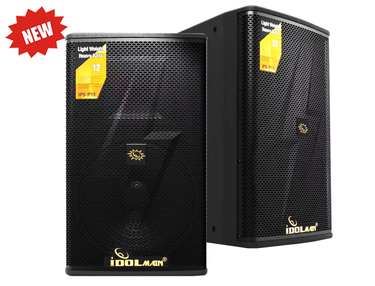 Picture of IDOLmain IPS-P19 4000W High-Output Sharp & Heavy Bass Professional Karaoke Loudspeakers (Pair) NEW 2022