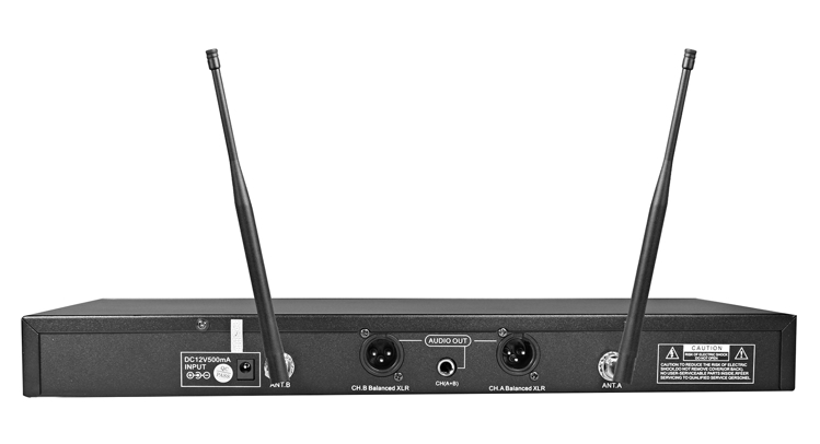 Picture of IDOLpro UHF-320 Dual Professional Superior Sound Wireless Microphone System NEW 2022